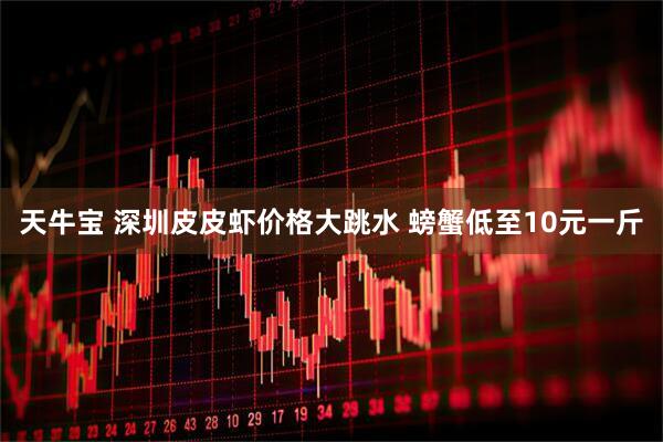 天牛宝 深圳皮皮虾价格大跳水 螃蟹低至10元一斤