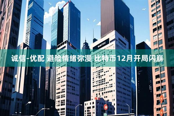 诚信-优配 避险情绪弥漫 比特币12月开局闪崩